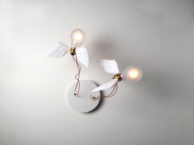 Lucellino Doppio LED Wandleuchte Ingo Maurer